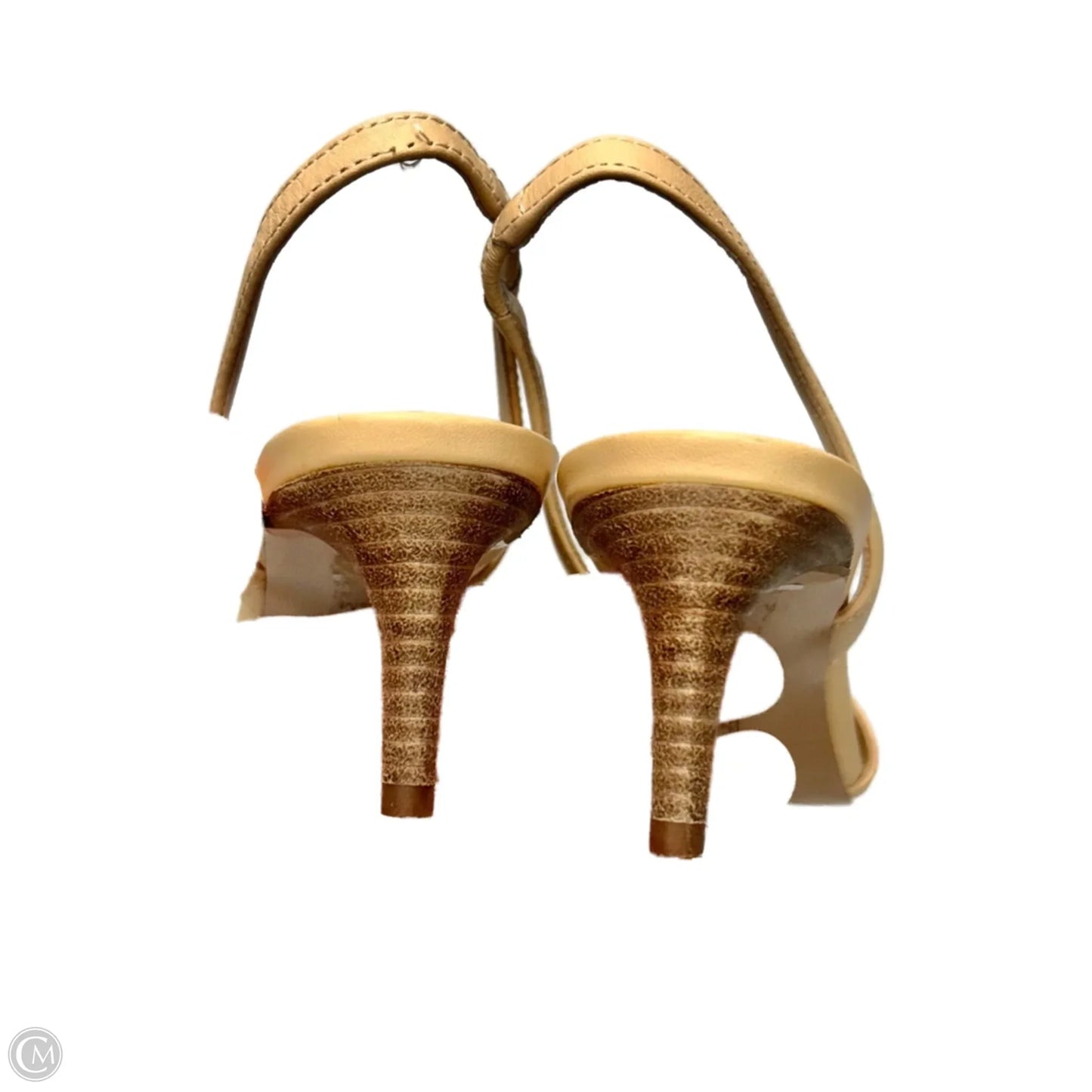 Shoes Heels Kitten By Banana Republic In Peach, Size: 7.5