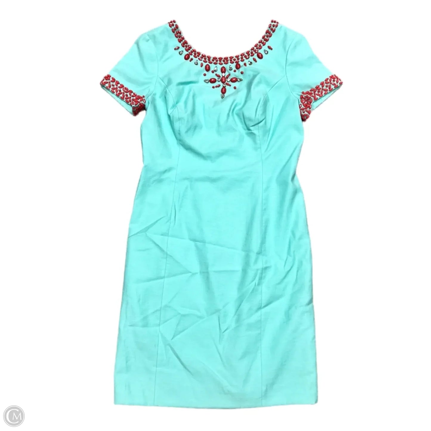 Dress Designer By Lilly Pulitzer In Blue & Pink, Size: S