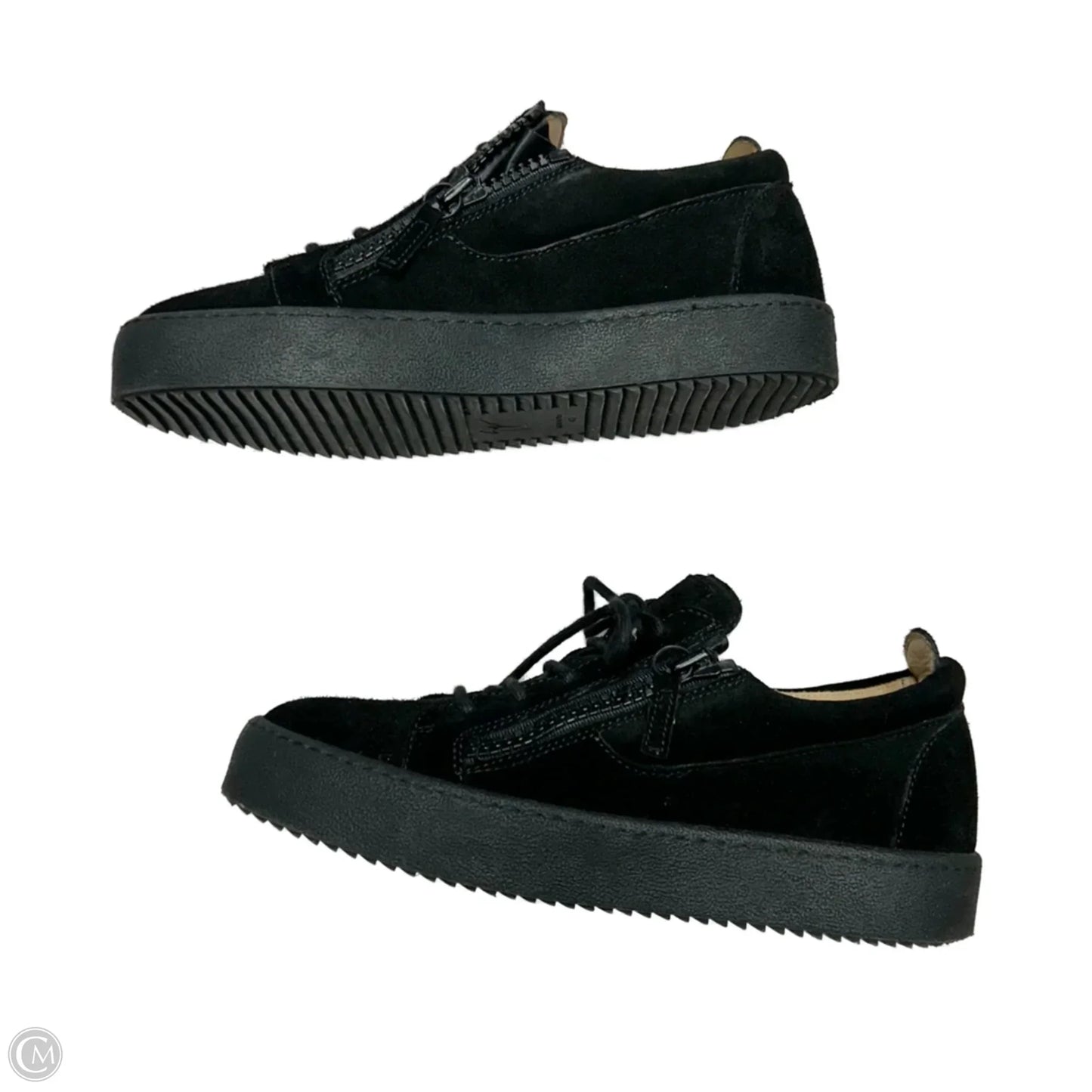Shoes Sneakers By Guiseppe Zanotti In Black, Size: 9.5