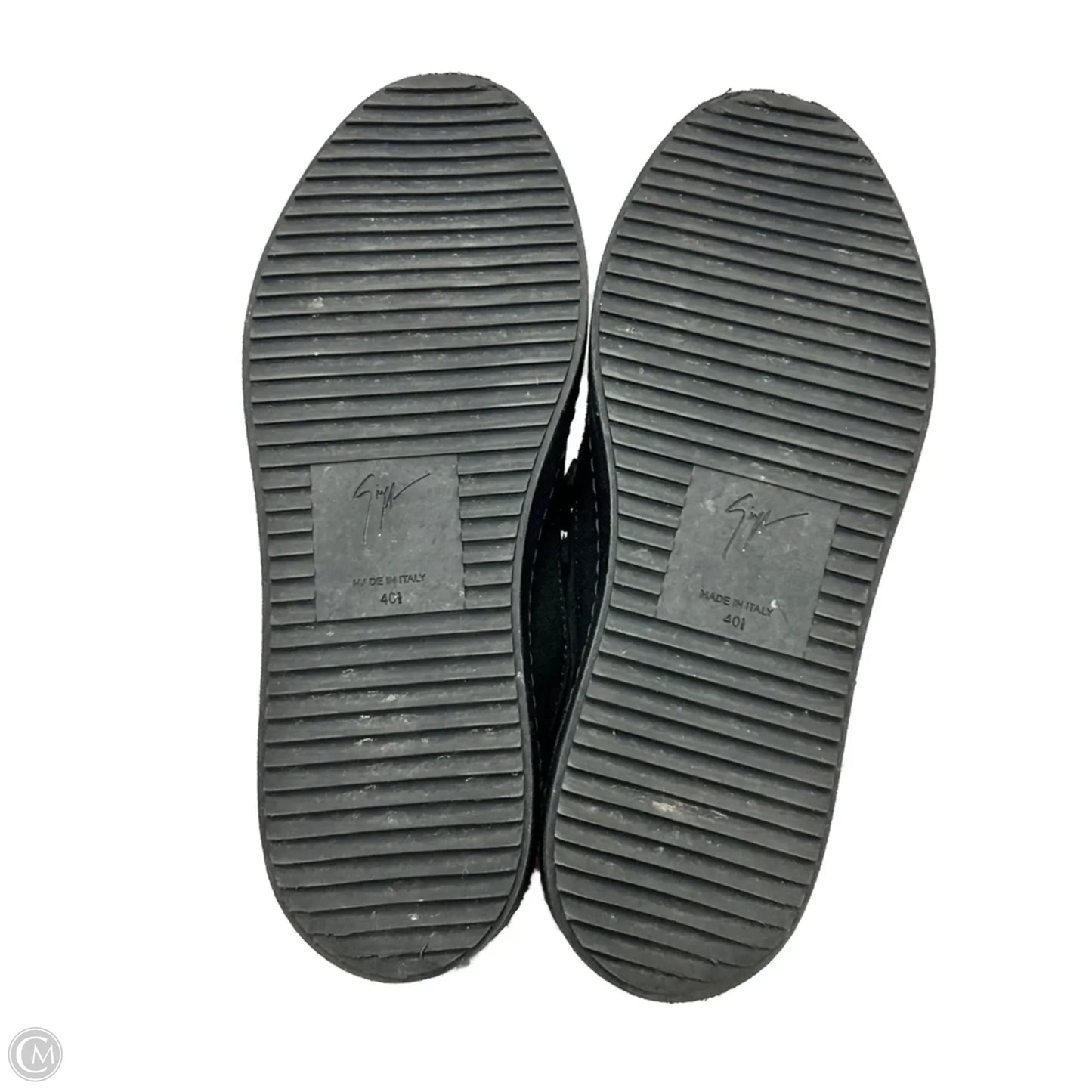 Shoes Sneakers By Guiseppe Zanotti In Black, Size: 9.5