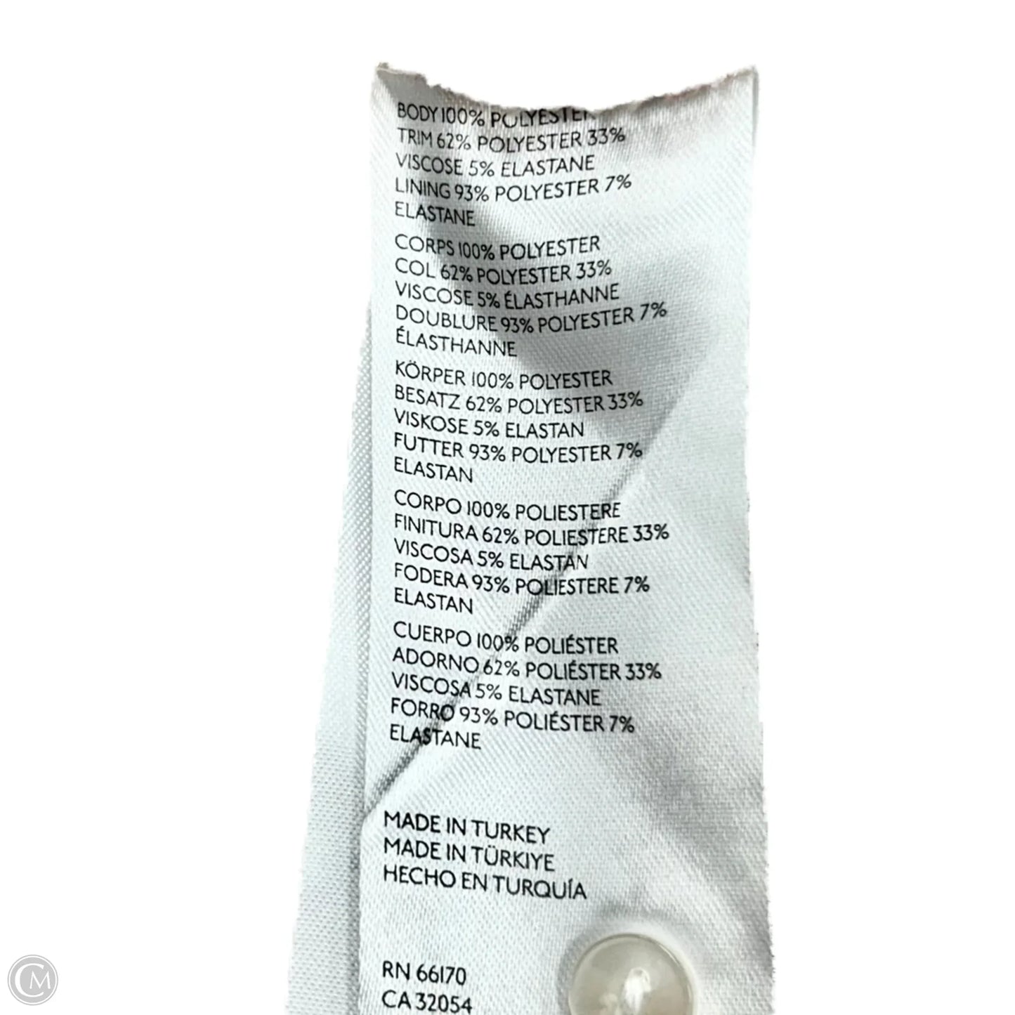 Top Sleeveless By Anthropologie In Pink & White, Size: L