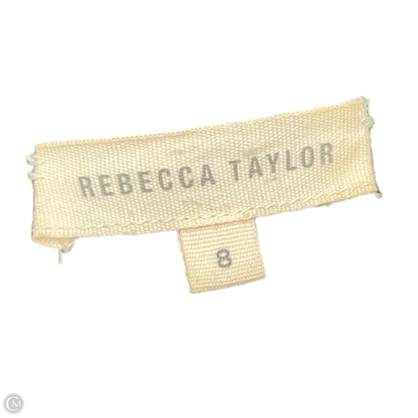 Dress Work By Rebecca Taylor In Black & Grey, Size: M