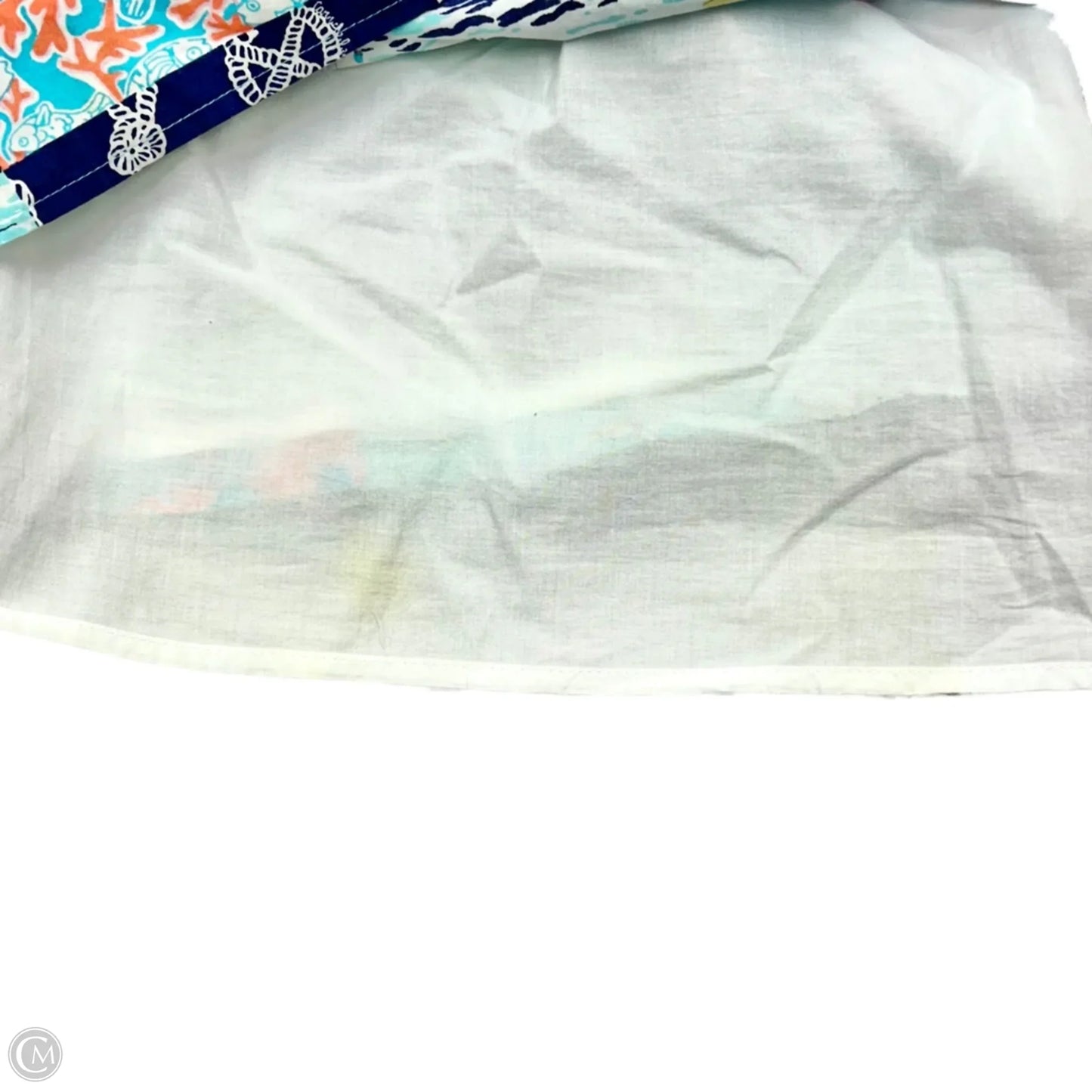 Skirt Designer By Lilly Pulitzer In Blue & Orange, Size: S