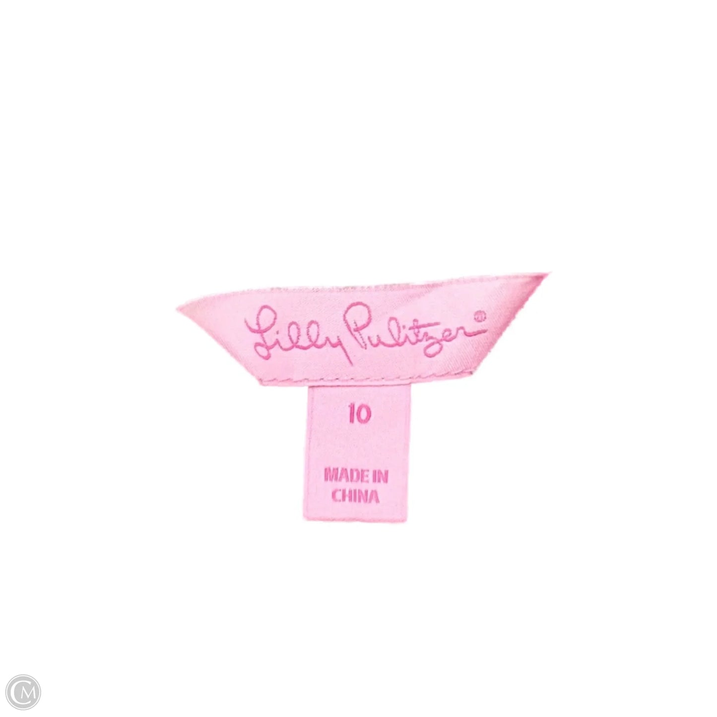 Skort Designer By Lilly Pulitzer In Green & Pink, Size: 10