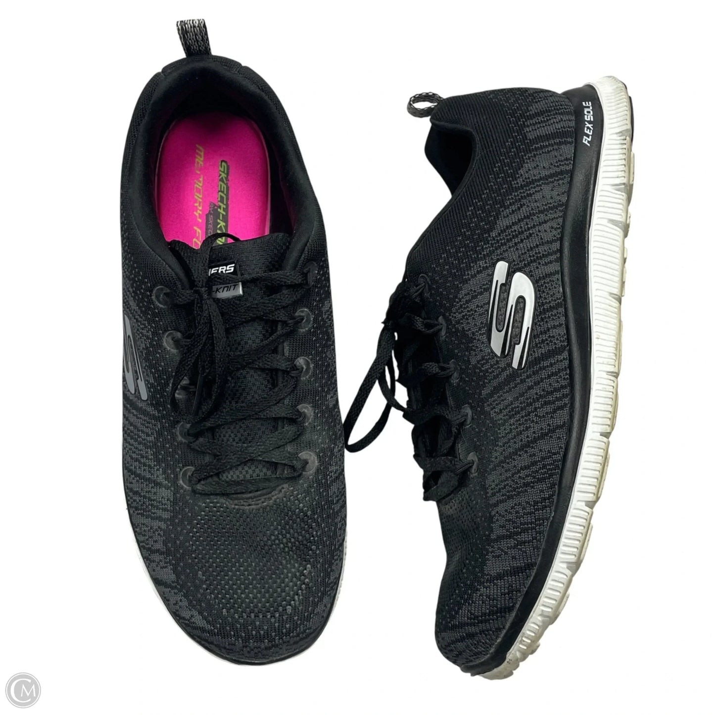 Shoes Athletic By Skechers In Black, Size: 10