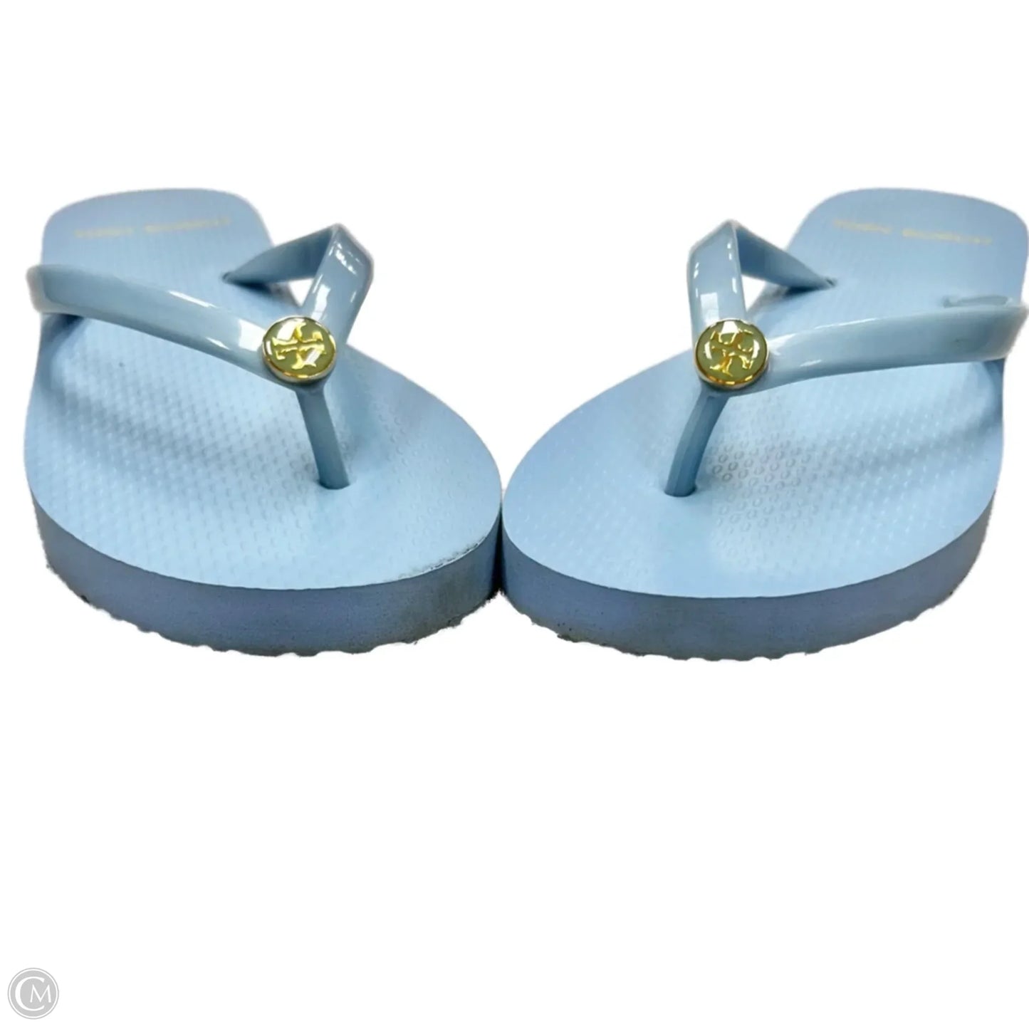 Sandals Designer By Tory Burch In Blue, Size: 5