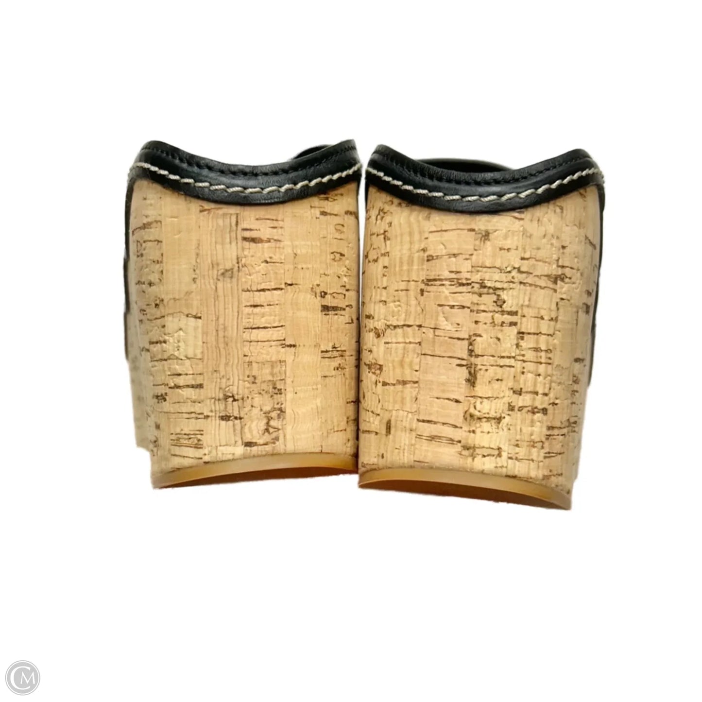 Sandals Luxury Designer By Chloe In Black, Size: 8.5