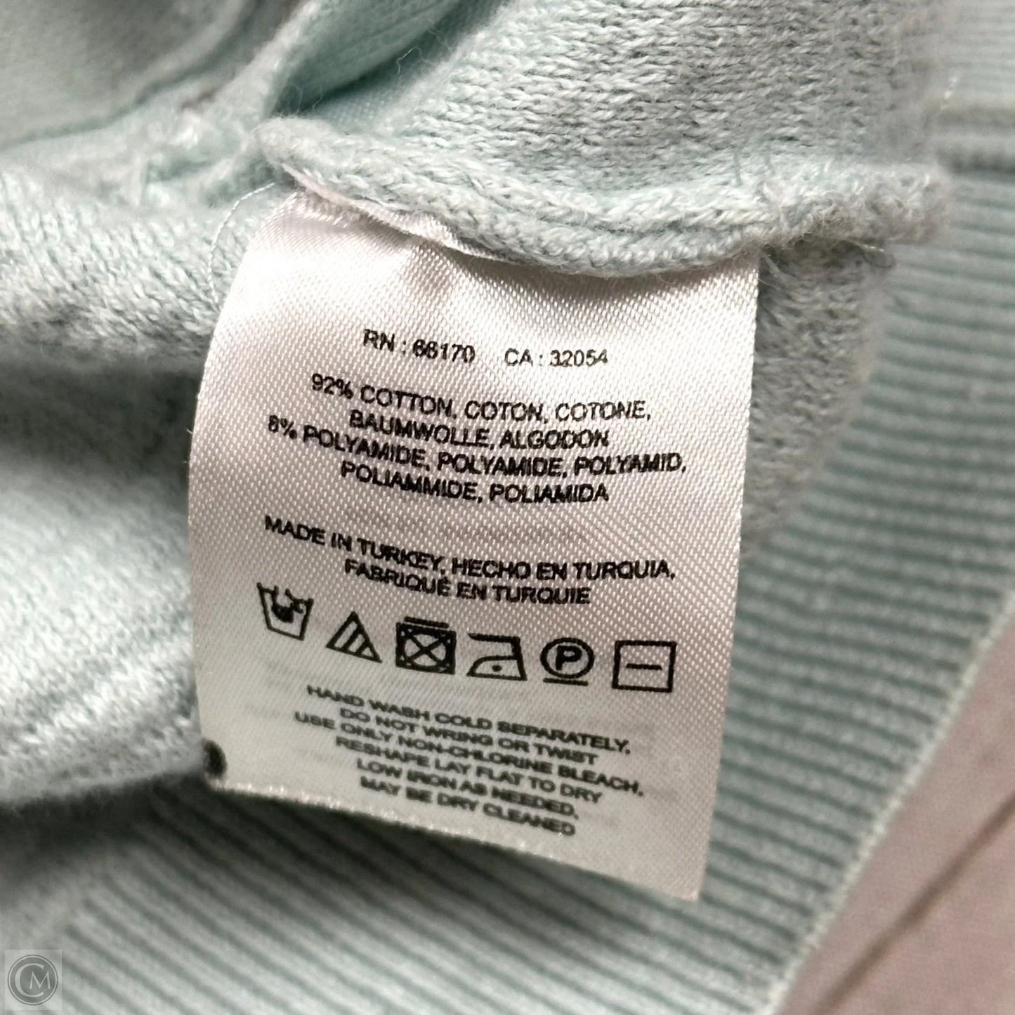 Sweater By Moth In Aqua, Size: Xs