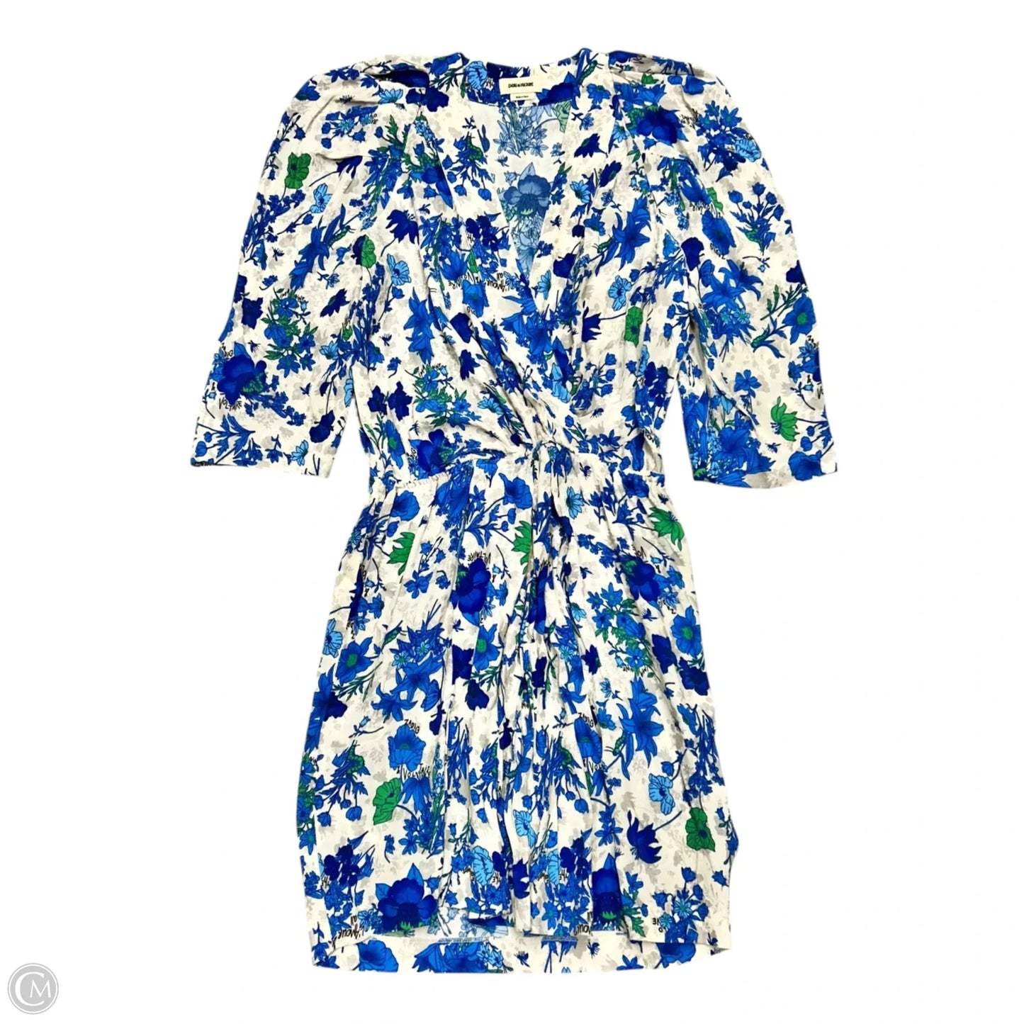 Dress Casual Short By Zadig And Voltaire In Blue & White, Size: Xs