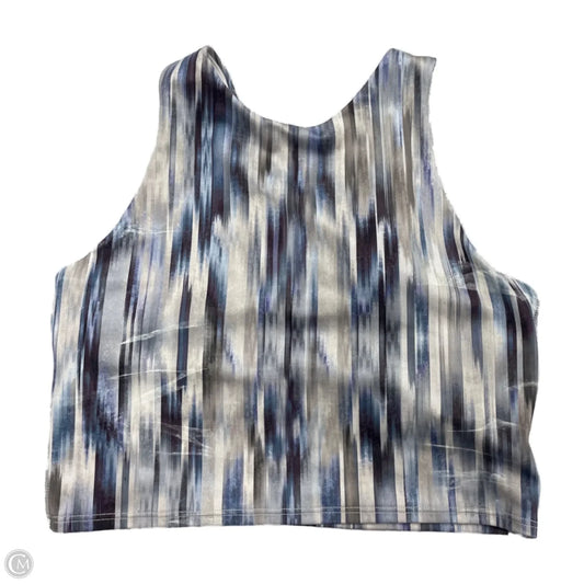 Athletic Bra By Athleta In Blue & Grey, Size: Xs