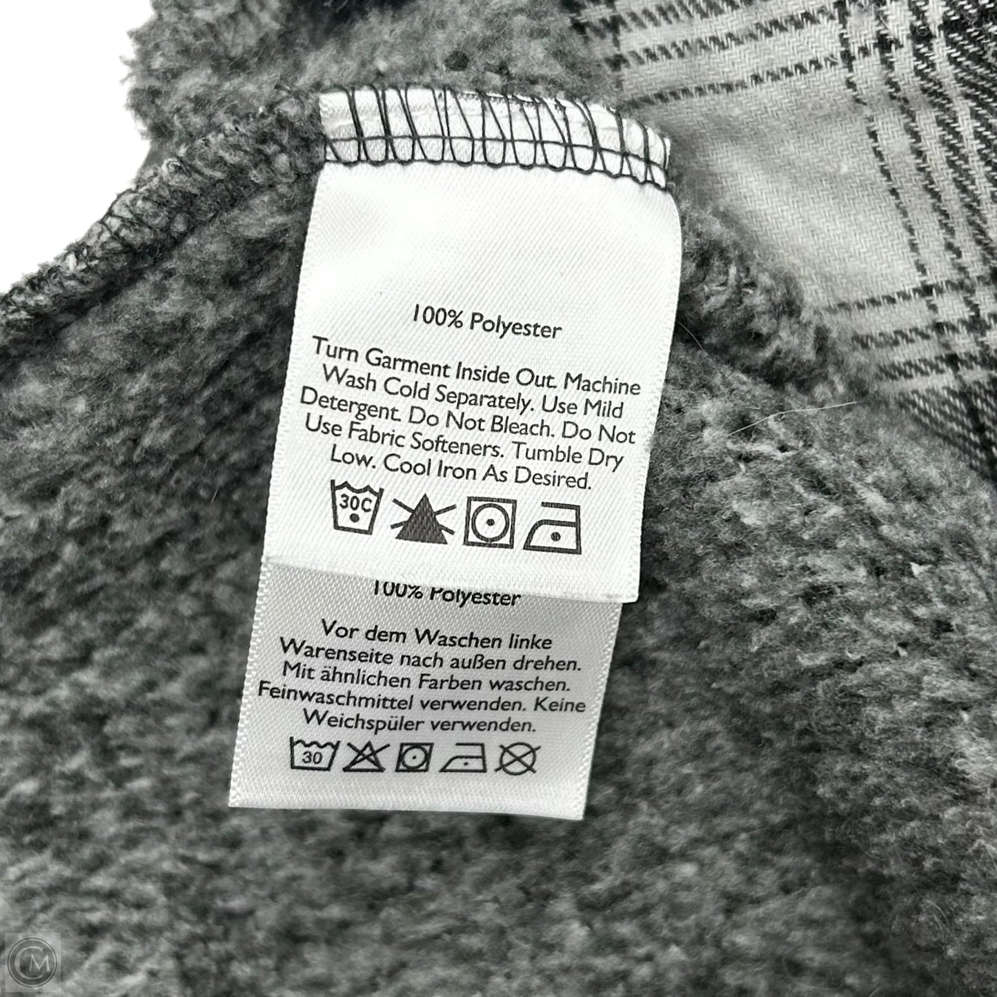 Jacket Fleece By Eddie Bauer In Grey, Size: Lp