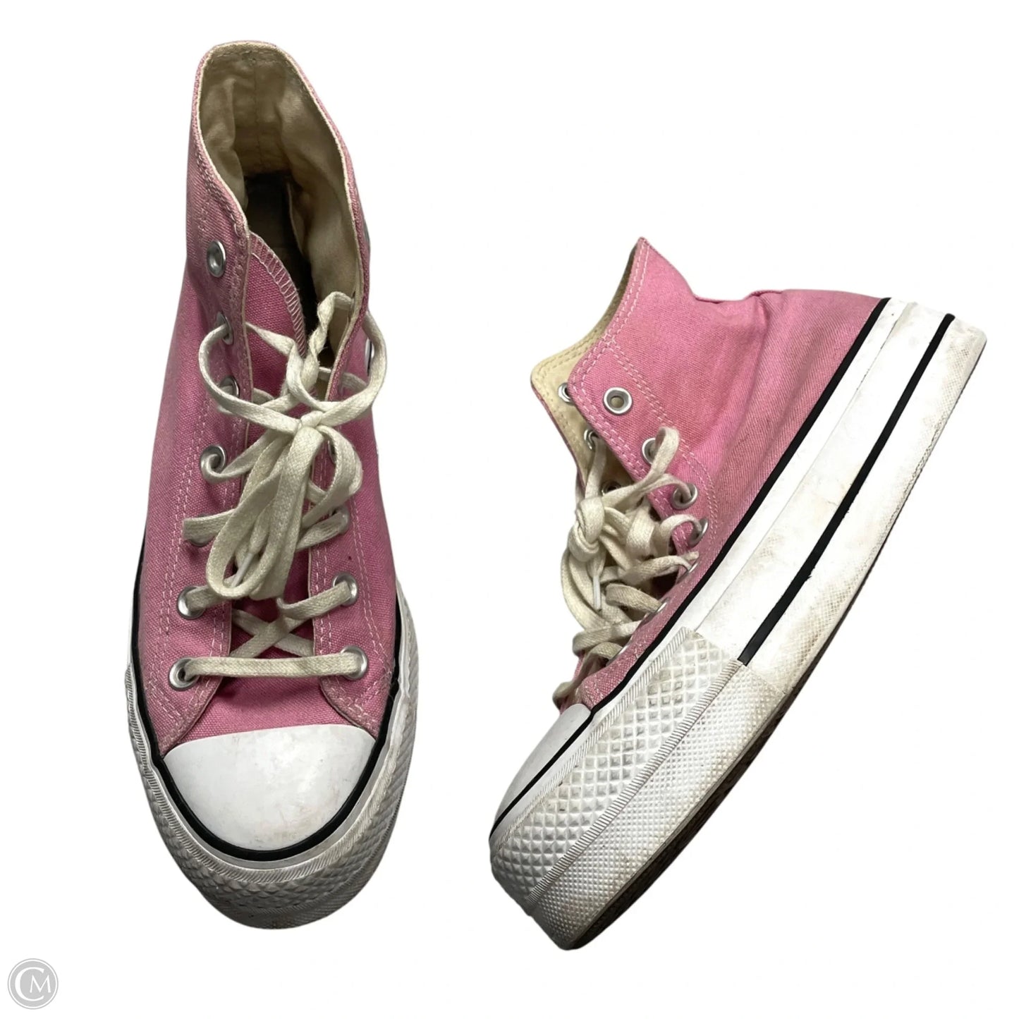 Shoes Sneakers Platform By Converse In Pink, Size: 8.5