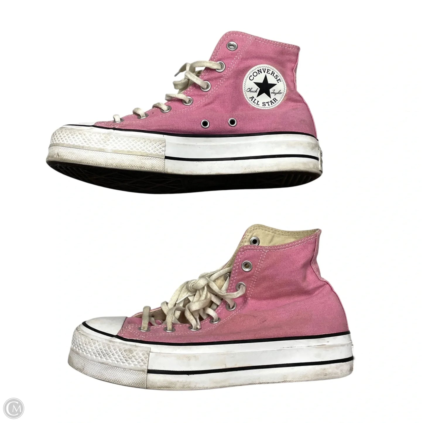 Shoes Sneakers Platform By Converse In Pink, Size: 8.5