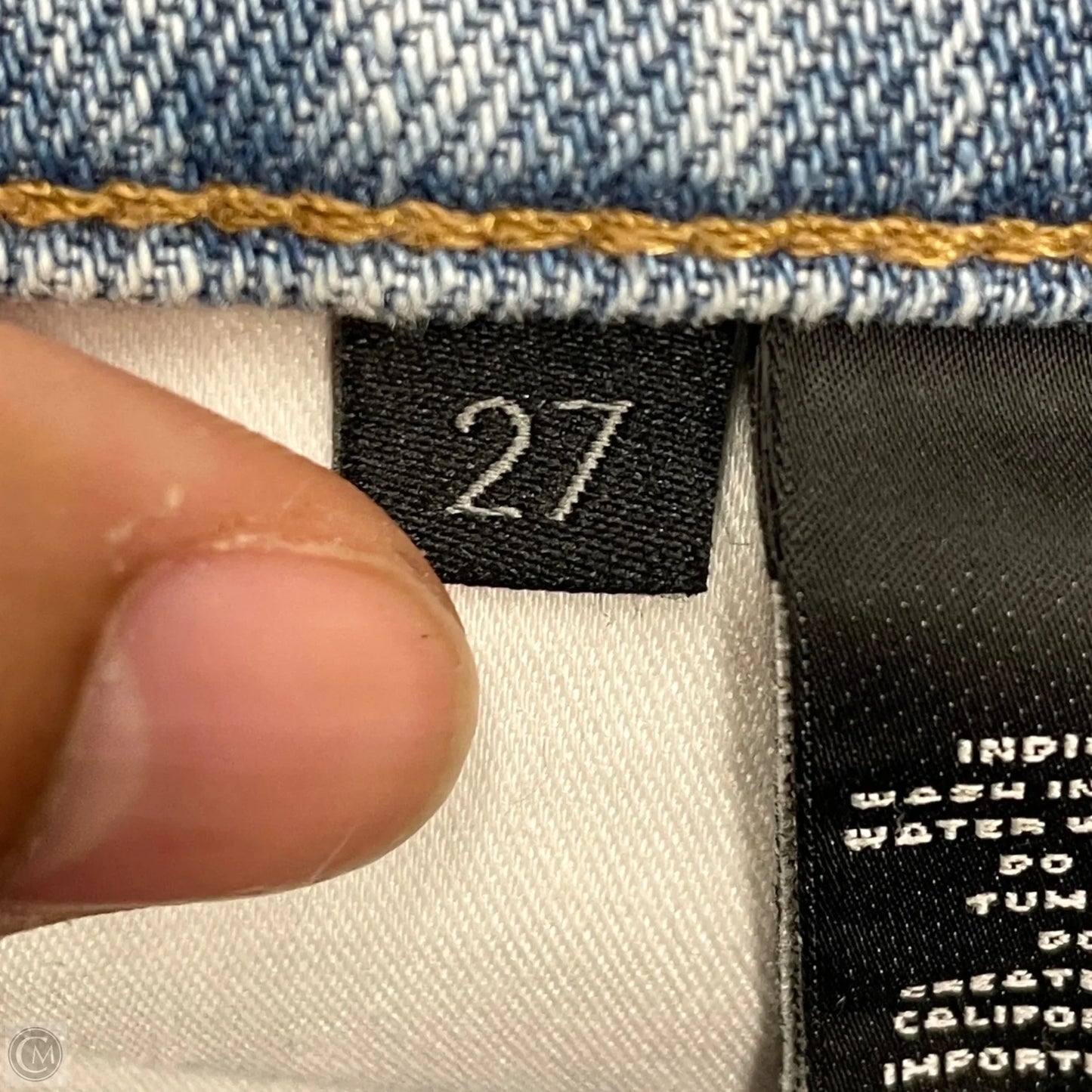 Jeans Skinny By J Brand In Blue Denim, Size: 4