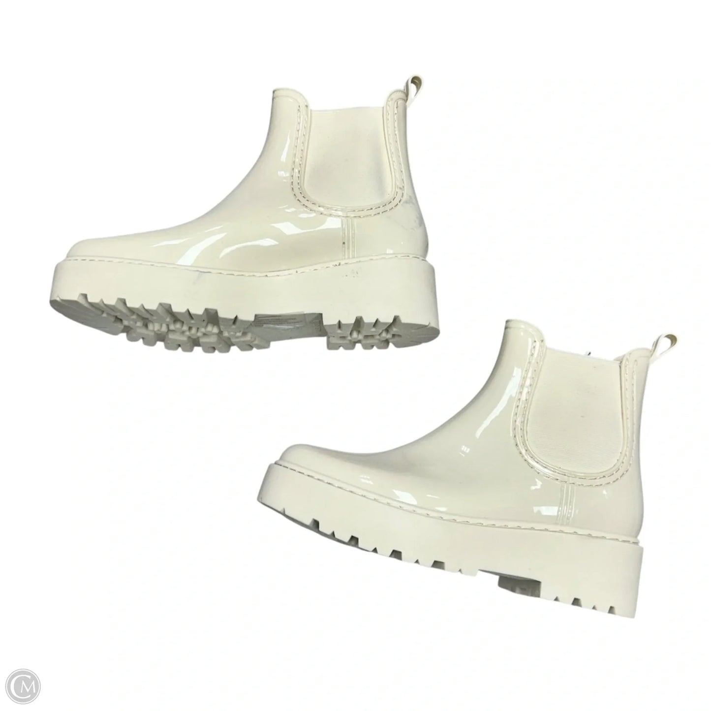 Boots Rain By Madden Girl In Cream, Size: 10