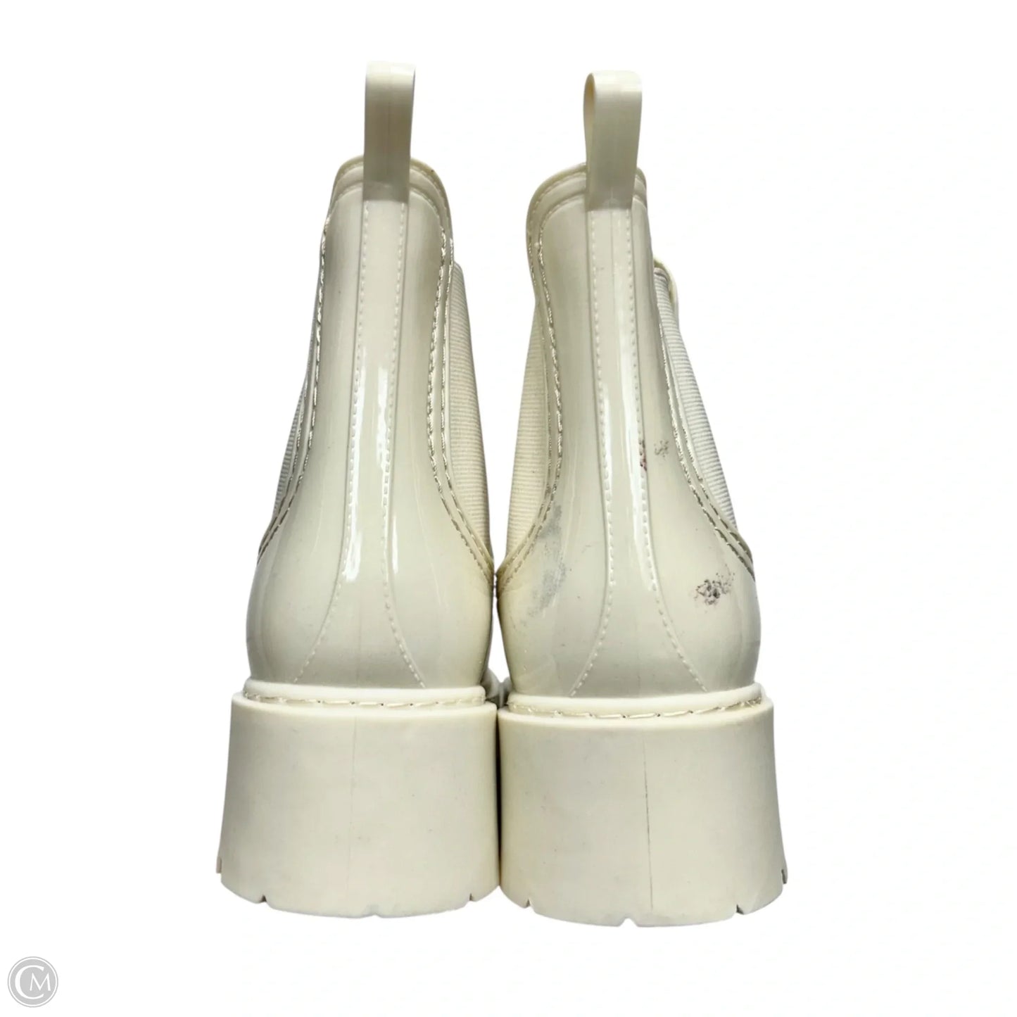 Boots Rain By Madden Girl In Cream, Size: 10