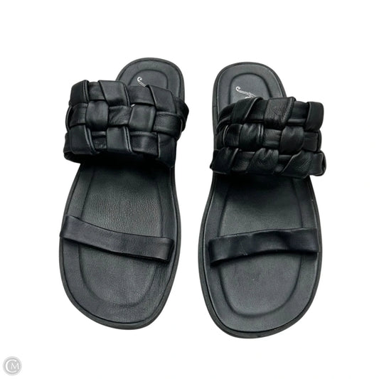 Sandals Flats By Free People In Black, Size: 6.5