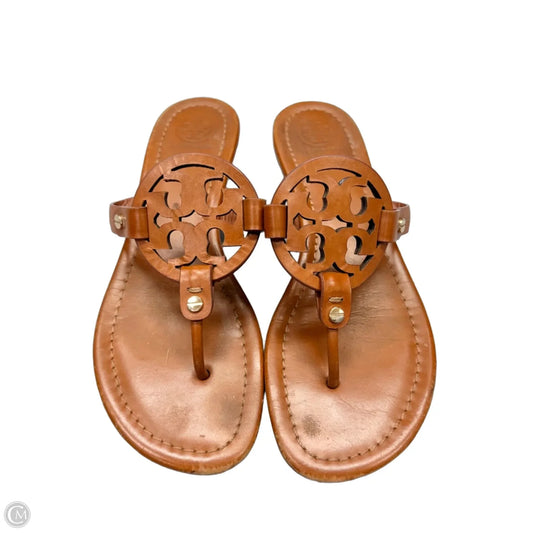 Sandals Designer By Tory Burch In Tan, Size: 7.5