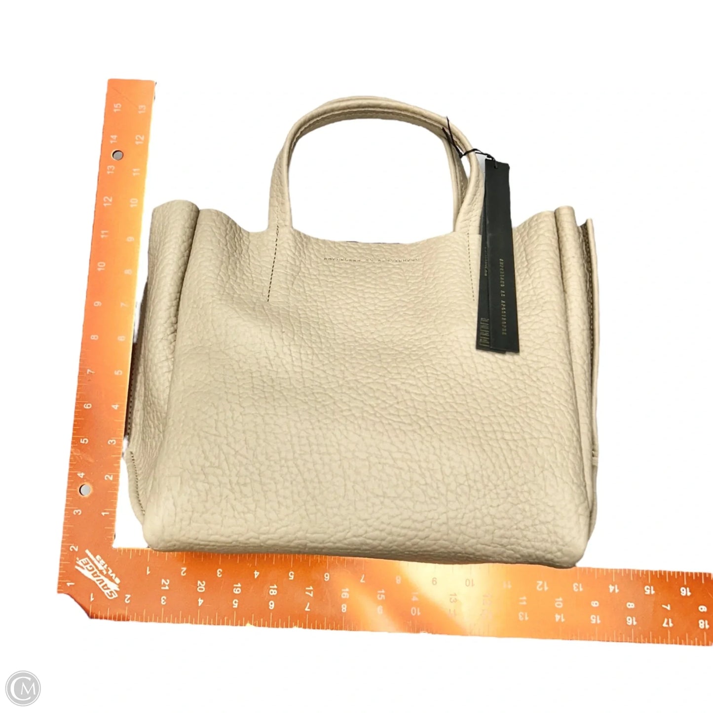 Handbag Leather By Ampersand As Apostrophe, Size: Medium