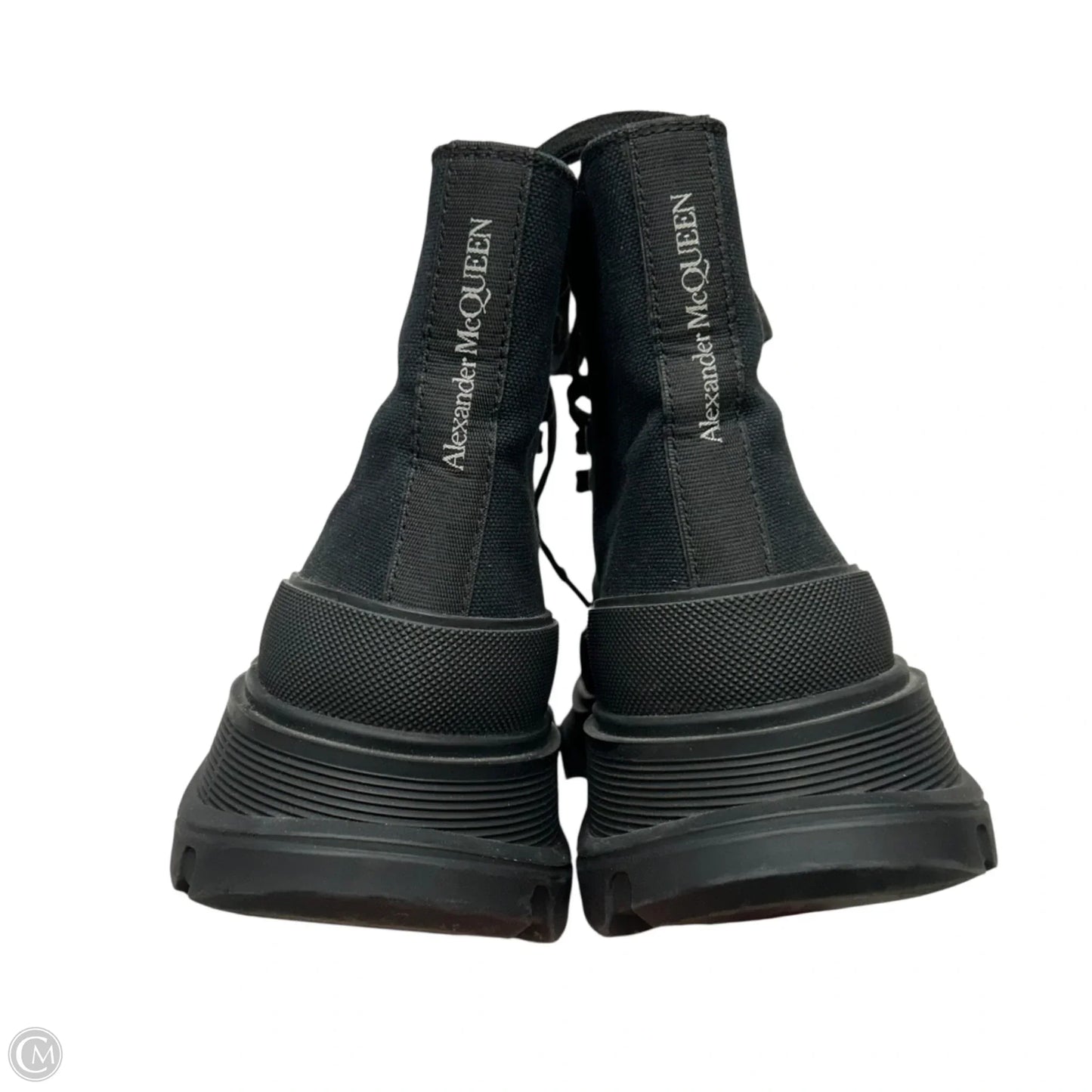 Shoes Luxury Designer By Alexander Mcqueen In Black, Size: 8