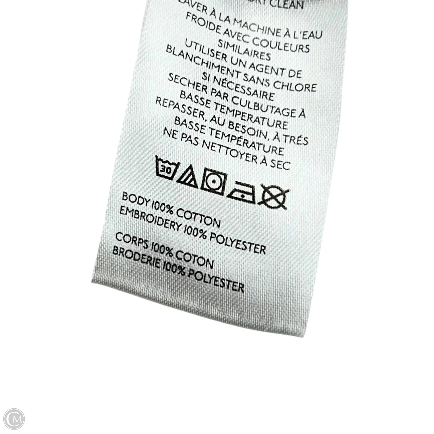 Top Short Sleeve By Pilcro In Blue & White, Size: S