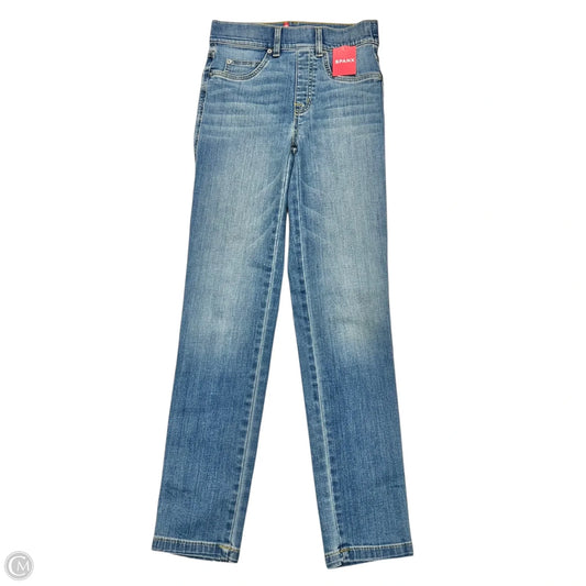 Jeans Skinny By Spanx In Blue Denim, Size: Xs
