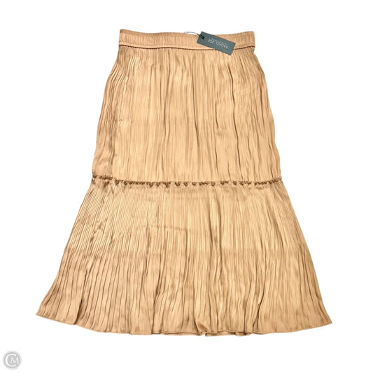 Skirt Midi By Rachel Zoe In Tan, Size: M