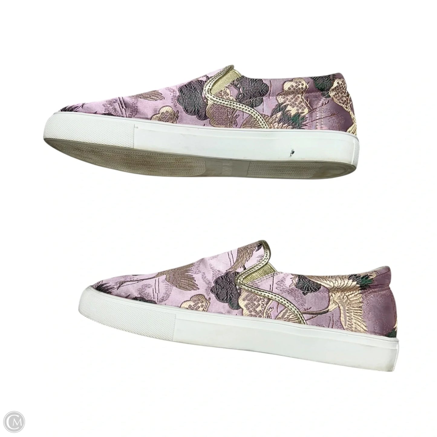 Shoes Sneakers By Johnny Was In Gold & Purple, Size: 6