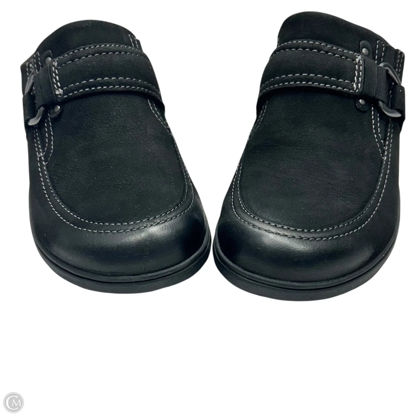 Shoes Flats By Clarks In Black, Size: 7