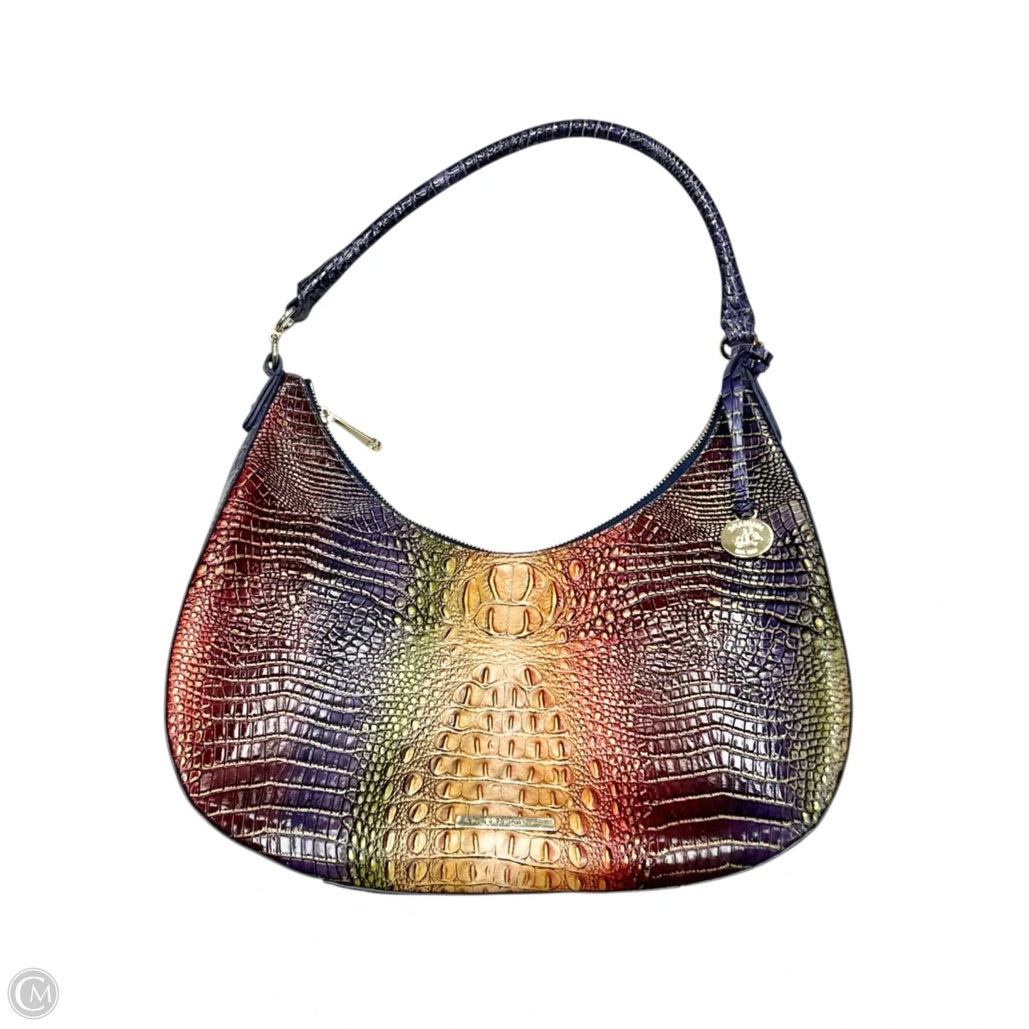 Handbag Designer By Brahmin, Size: Medium