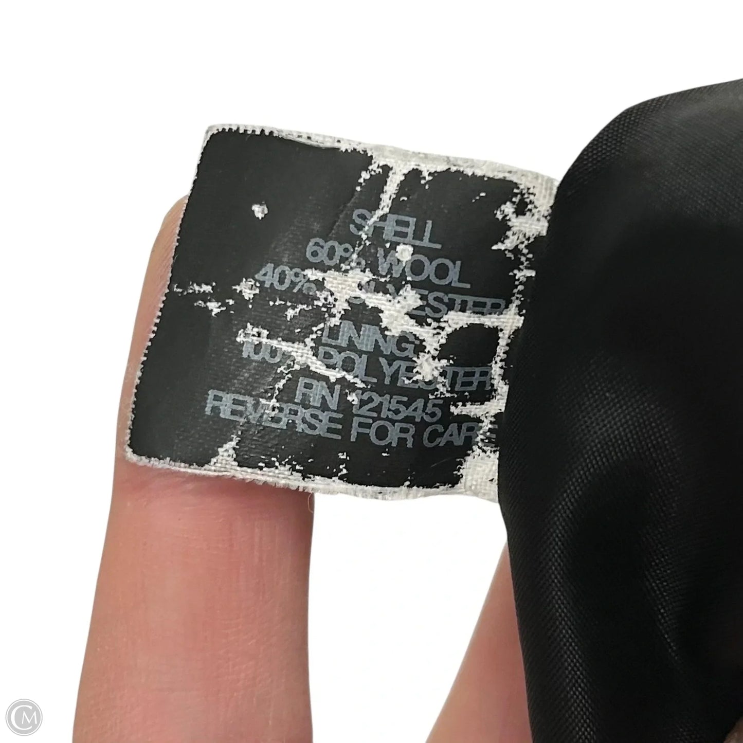 Coat Peacoat By London Fog In Black, Size: 1x