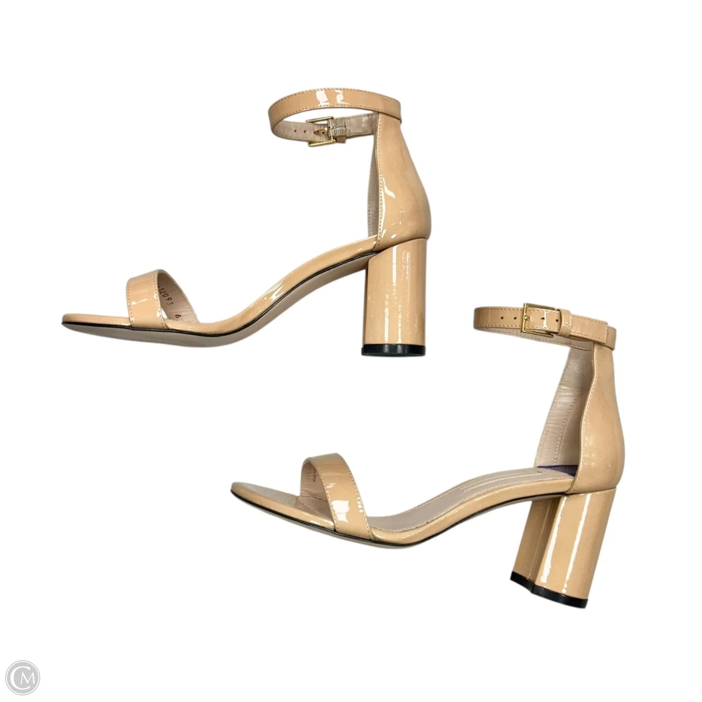 Shoes Designer By Stuart Weitzman In Tan, Size: 6