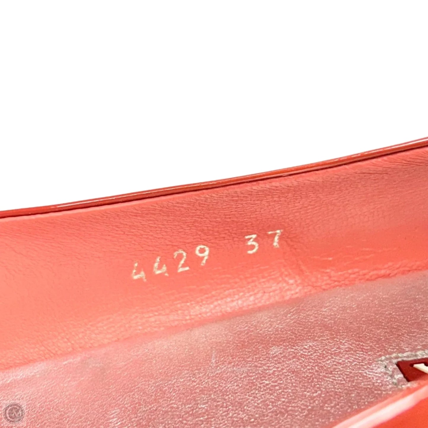 Shoes Luxury Designer By Prada In Orange, Size: 6.5