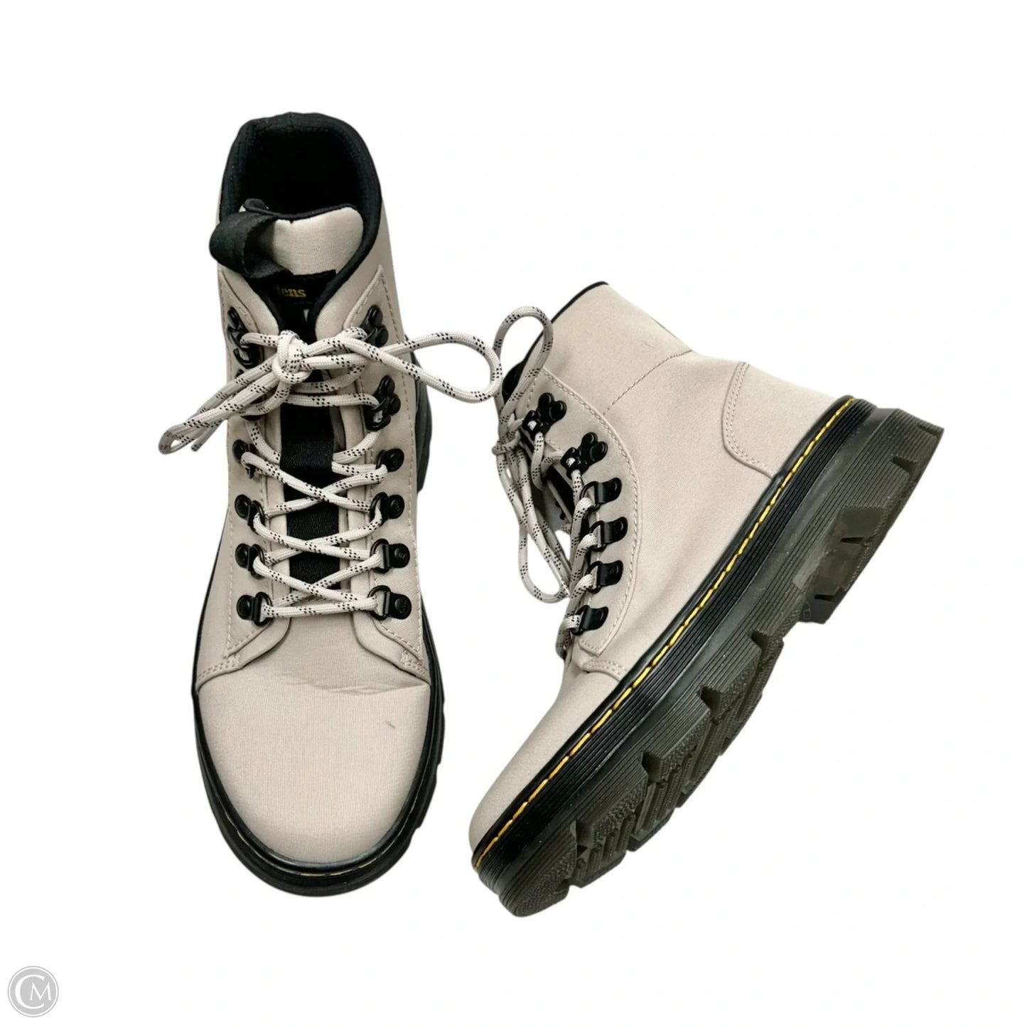 Boots Combat By Dr Martens In Taupe, Size: 8