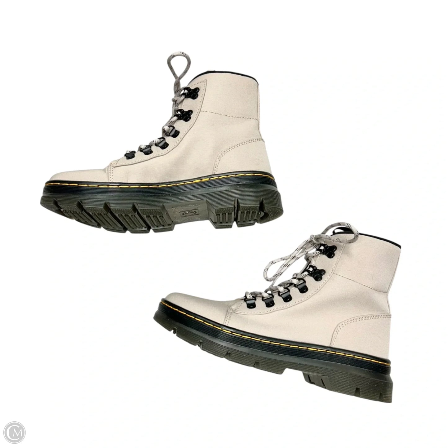 Boots Combat By Dr Martens In Taupe, Size: 8