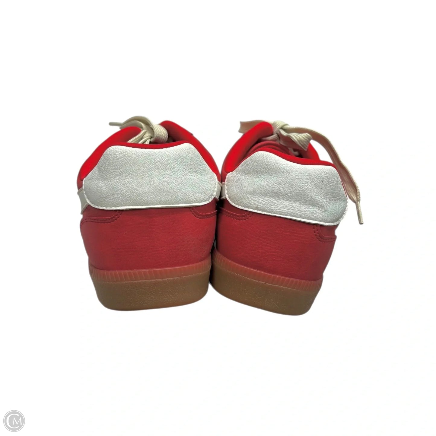 Shoes Sneakers By Dolce Vita In Red & White, Size: 8.5