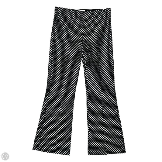 Pants Cropped By Anthropologie In Black & White, Size: Xs