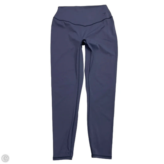 Athletic Leggings By Gym Shark In Navy, Size: L