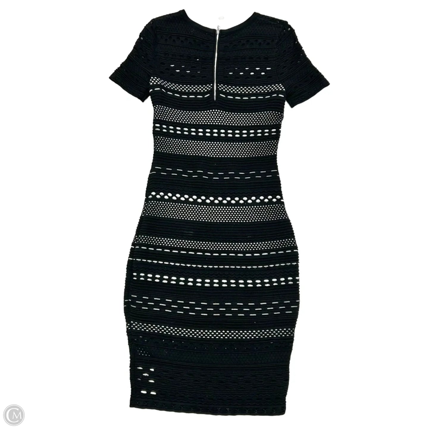 Dress Designer By Milly In Black & White, Size: L