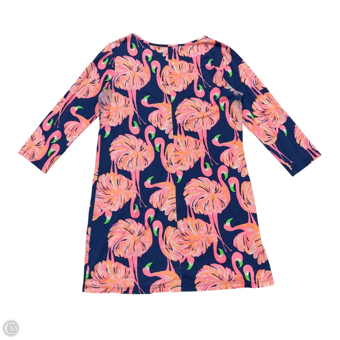 Dress Designer By Lilly Pulitzer In Blue & Pink, Size: Xl