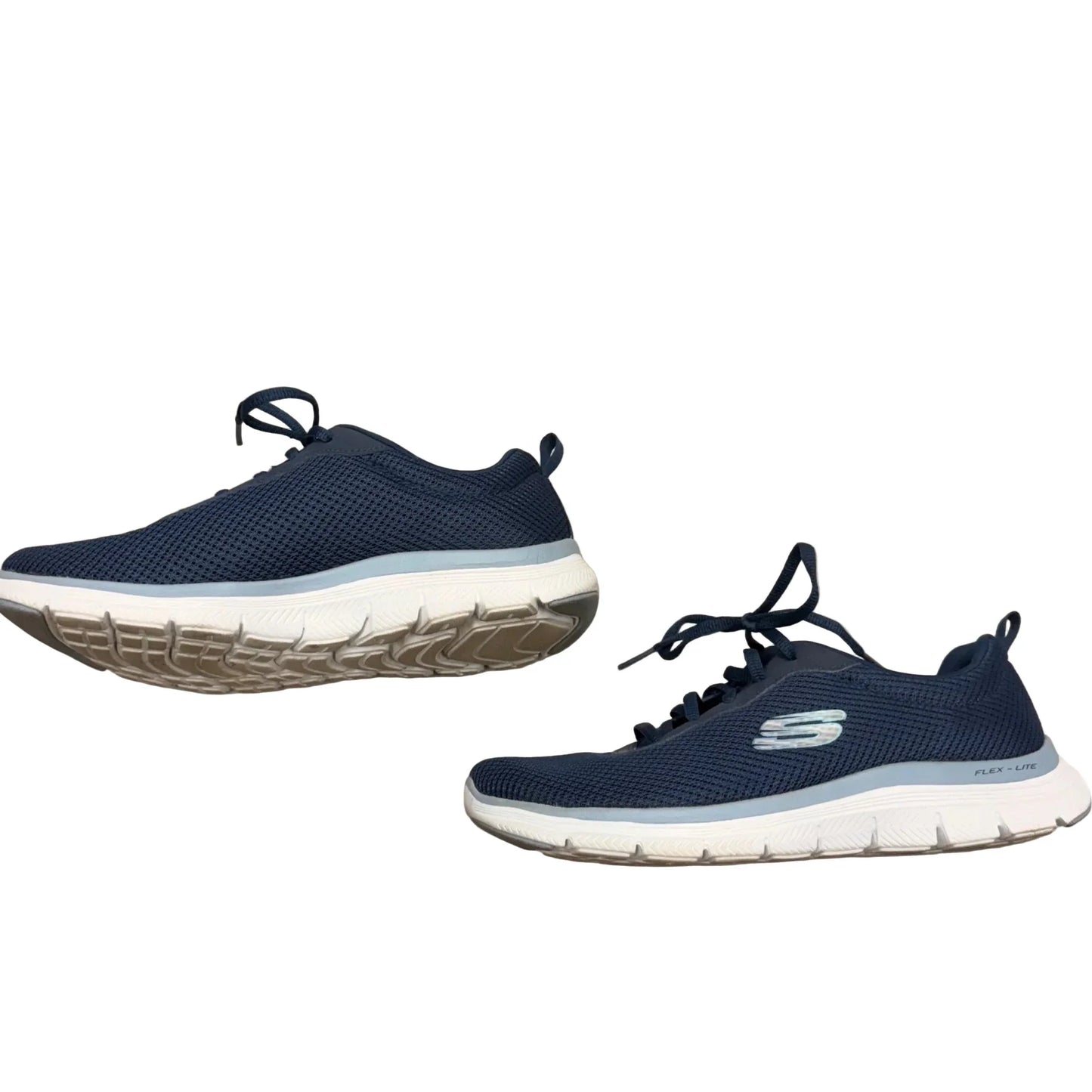 Shoes Athletic By Skechers In Navy, Size: 8