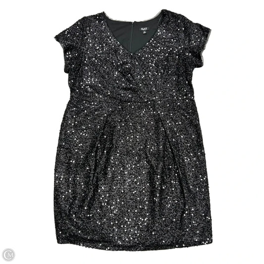 Dress Party Short By Slny In Black, Size: 2x
