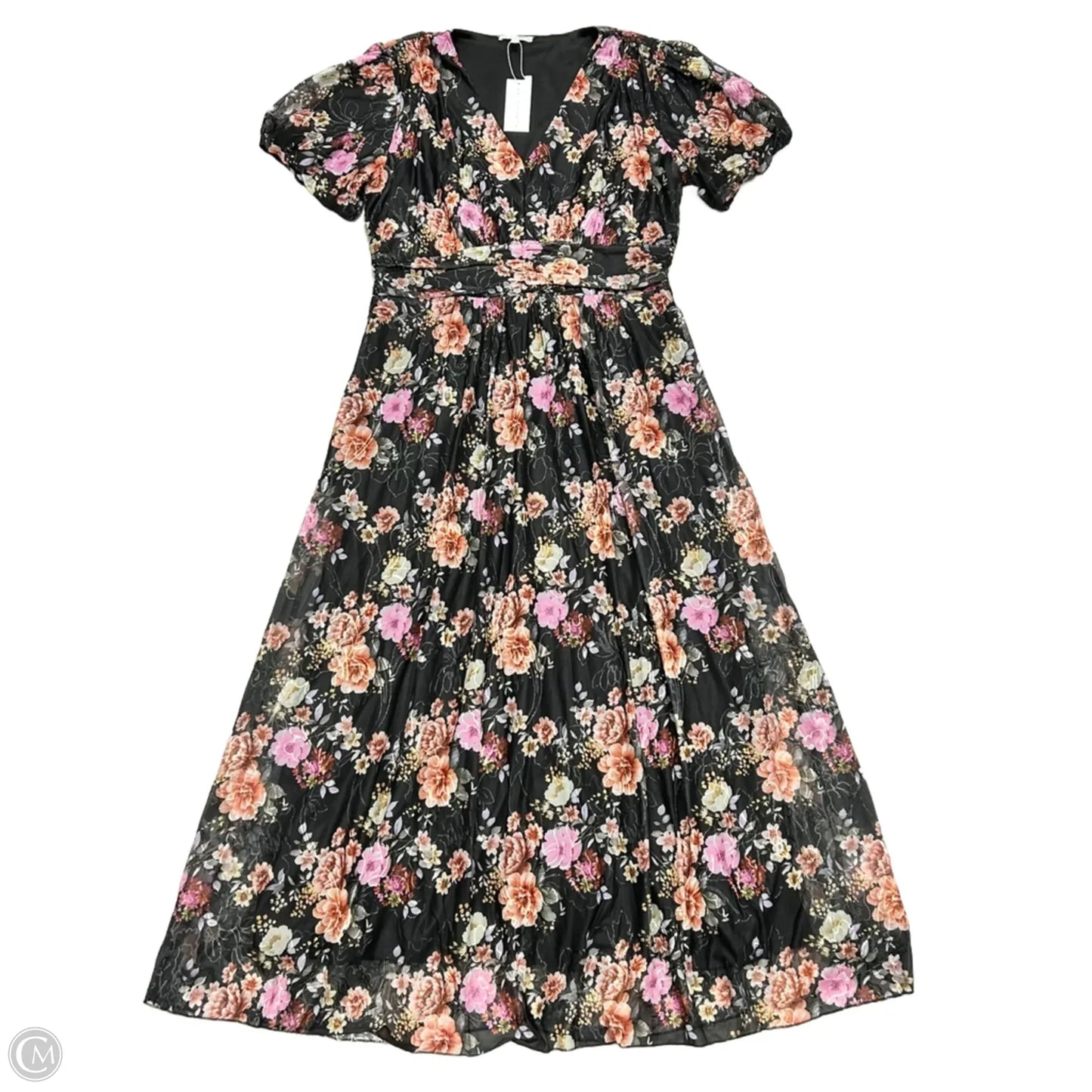 Dress Party Long By Baltic Born In Floral Print, Size: 1x