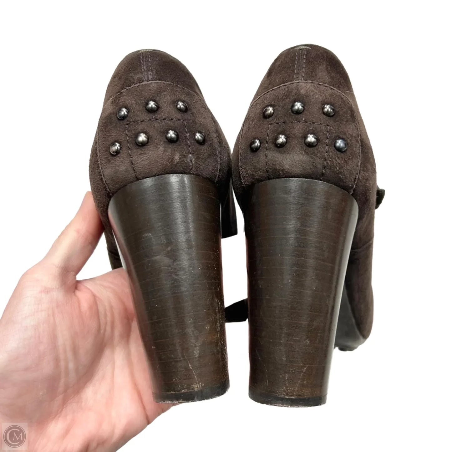 Shoes Luxury Designer By Tods In Brown, Size: 8.5