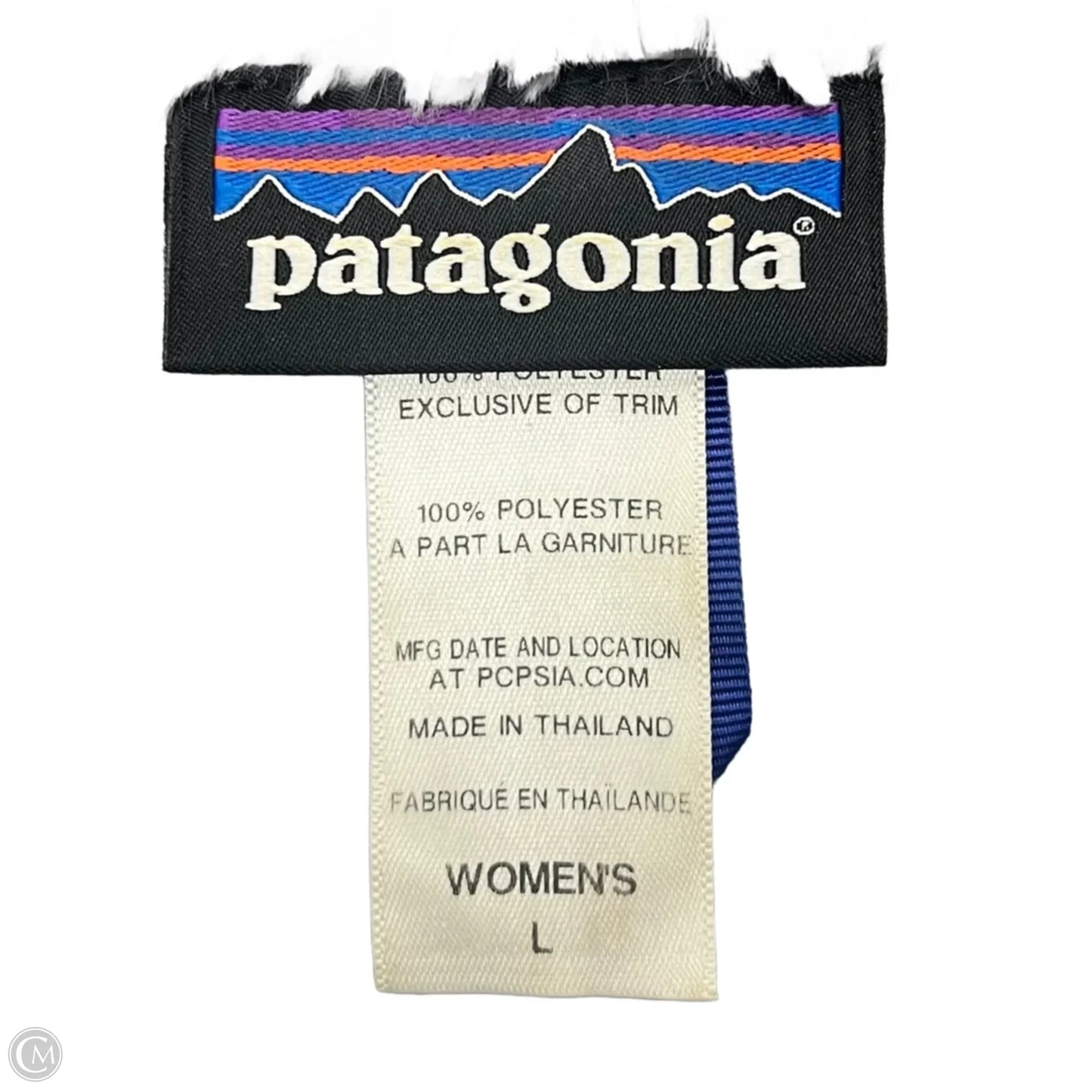 Vest Faux Fur & Sherpa By Patagonia In Grey & Tan, Size: L