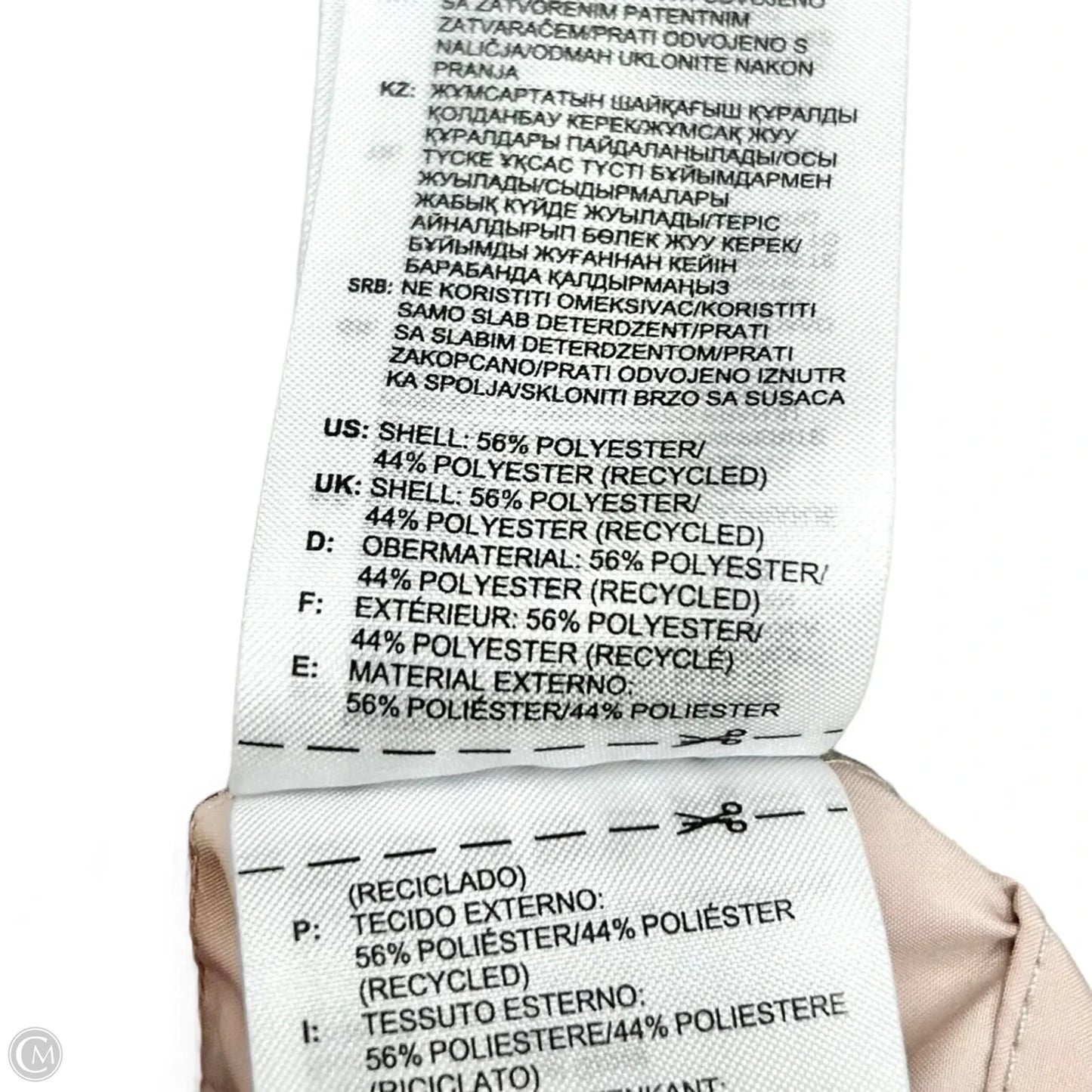 Athletic Jacket By Adidas In Grey & Orange, Size: Xs