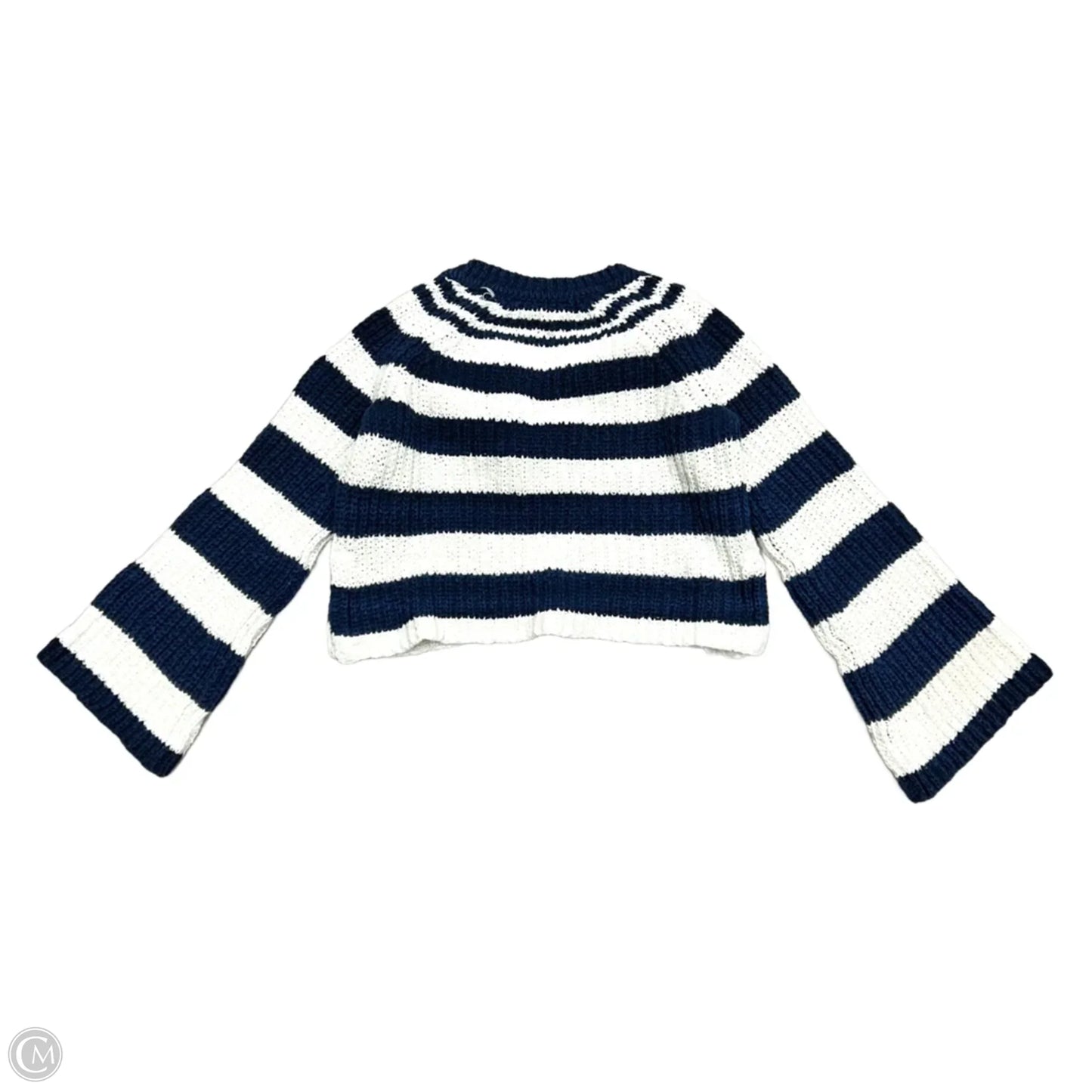 Sweater By Pilcro In Blue & White, Size: Xs