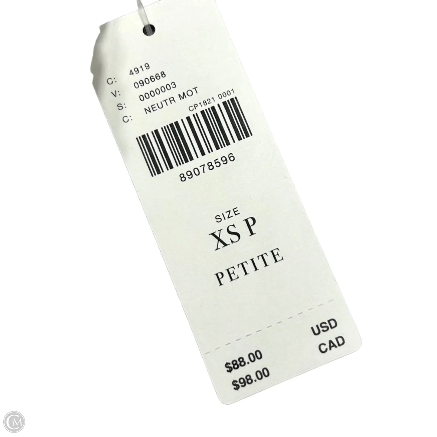 Athletic Pants By Daily Practice By Anthropologie In Blue & Beige, Size: Xsp