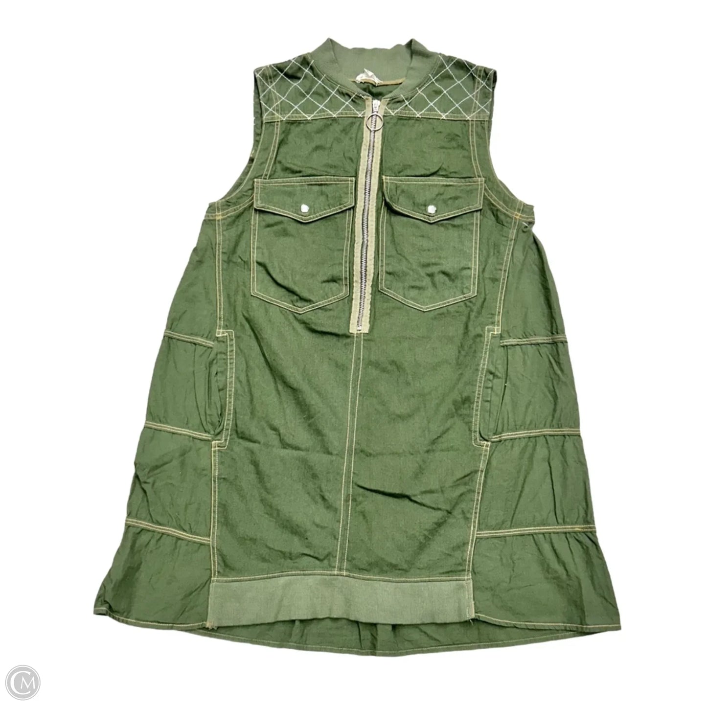 Dress Casual Short By Pilcro In Green, Size: Xxs