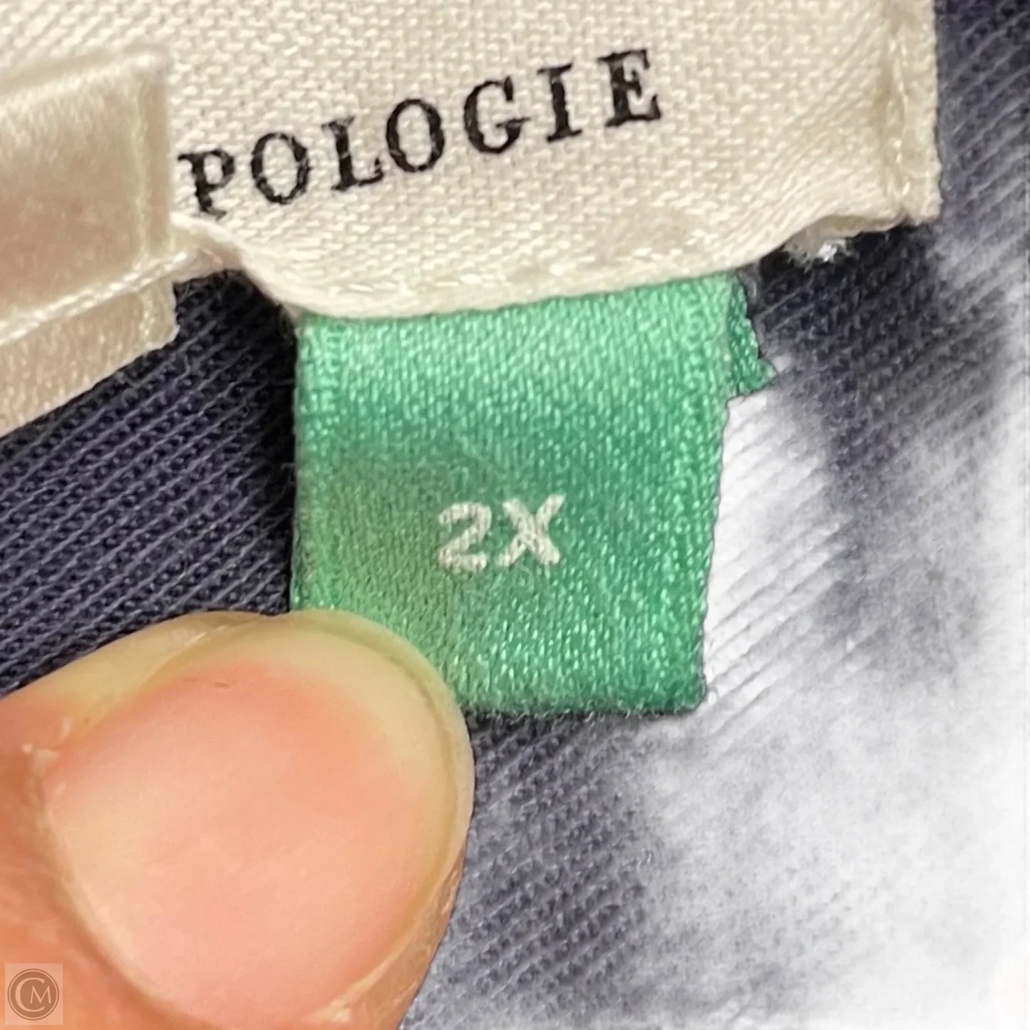 Dress Casual Short By Anthropologie In Paisley Print, Size: 2x